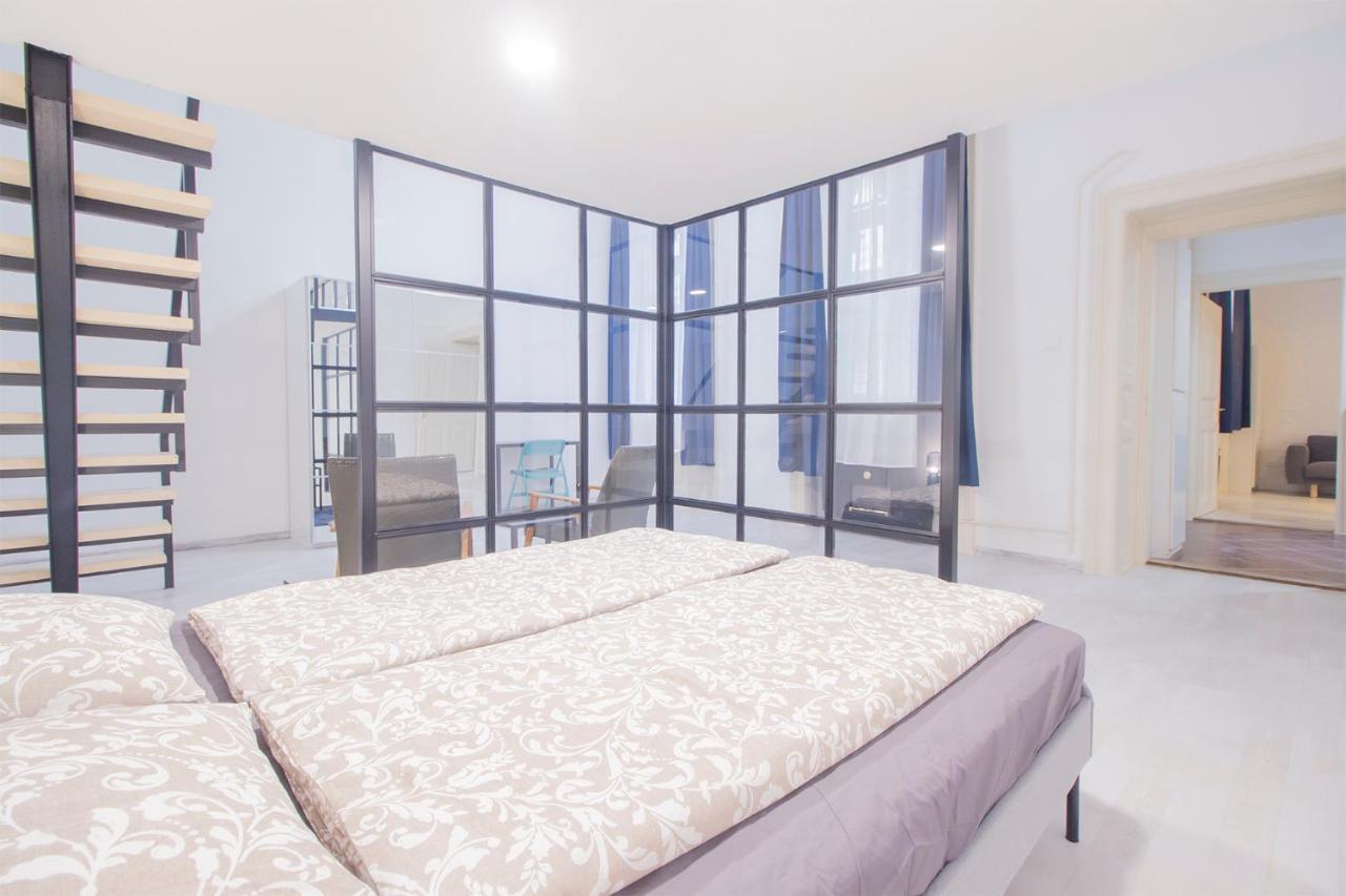 Industrial Double Loft Apartment Budapeşte Dış mekan fotoğraf